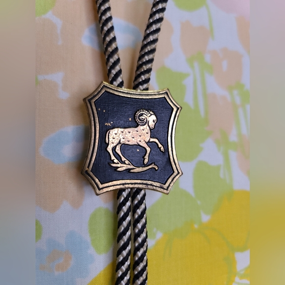 Jewelry - Vintage Aries Bolo Tie